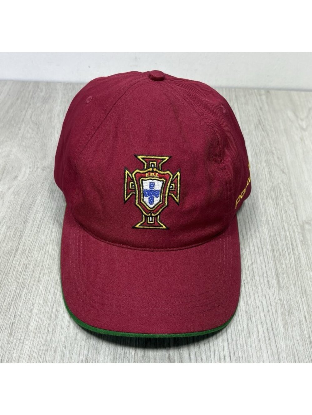 vtg 2002-2004 Nike Portugal World Cup Euro Cotton Hat Cap Ronaldo Figo